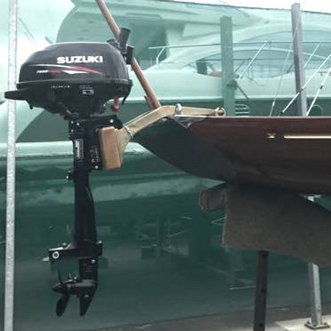 Bronze Outboard Motor Bracket Spartan Classic Boat Supplies Australia