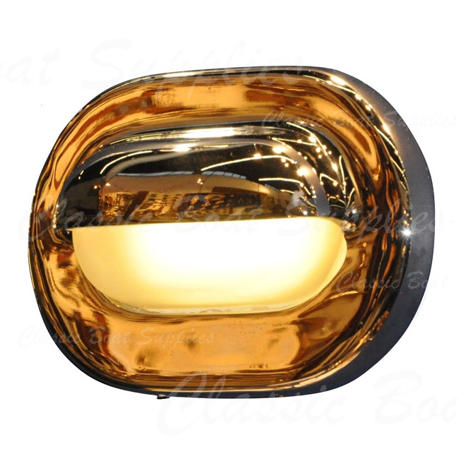 Brass Light Oval Cabin Light Classic Boat Supplies Australia