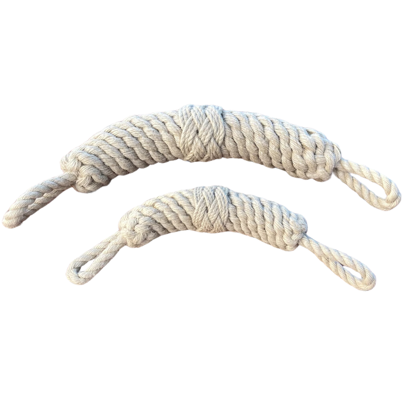 Traditional Rope Fender - Bow | Classic Boat Supplies