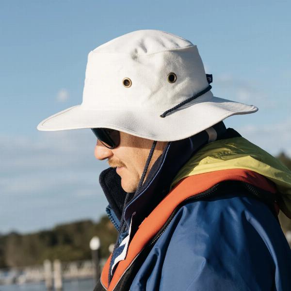 Burke Canvas Sailing Hat (HAT234)