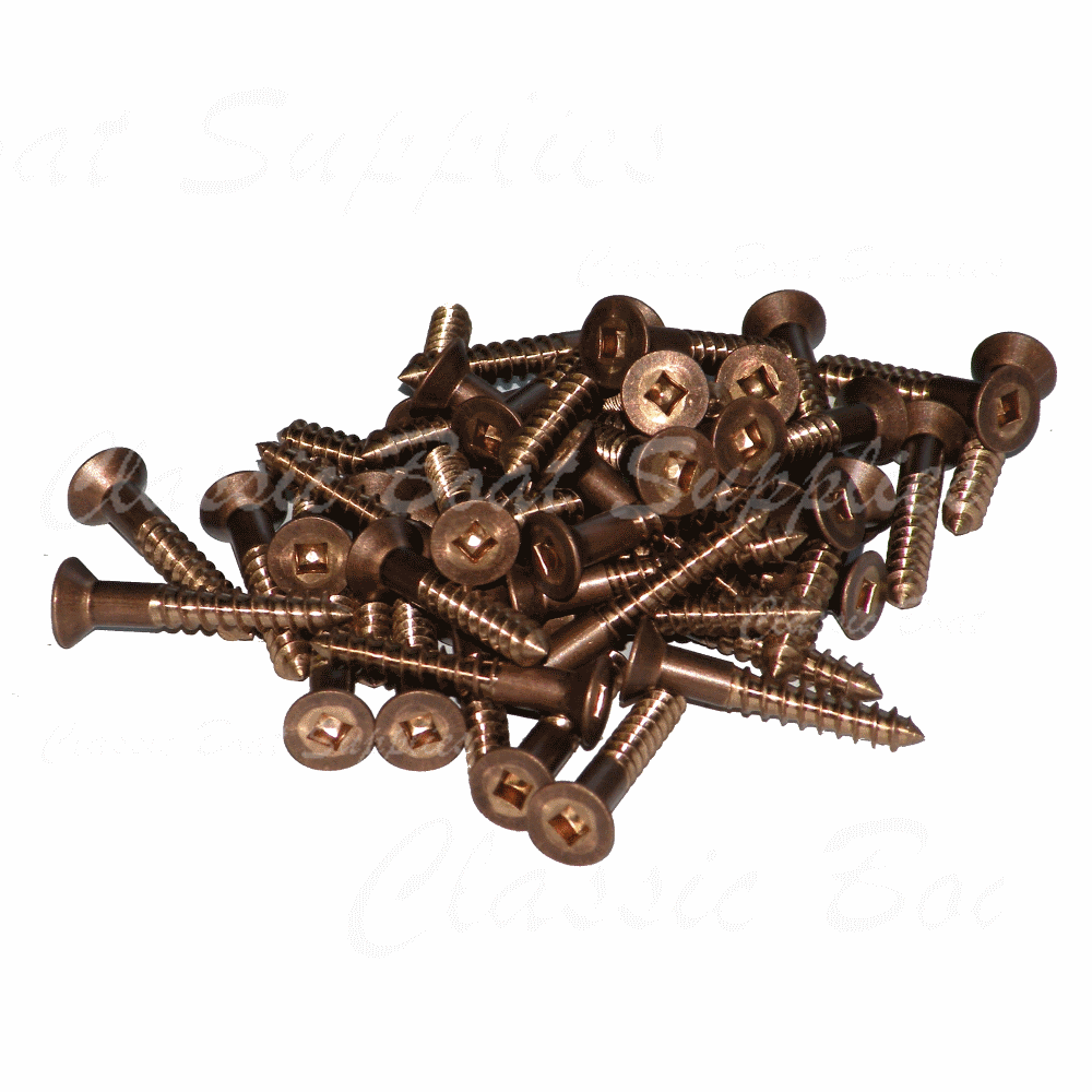 #10 Silicon Bronze Wood Screws