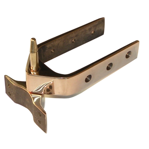 Lightweight Bronze Rudder Kit 4 Pieces Classic Boat Supplies