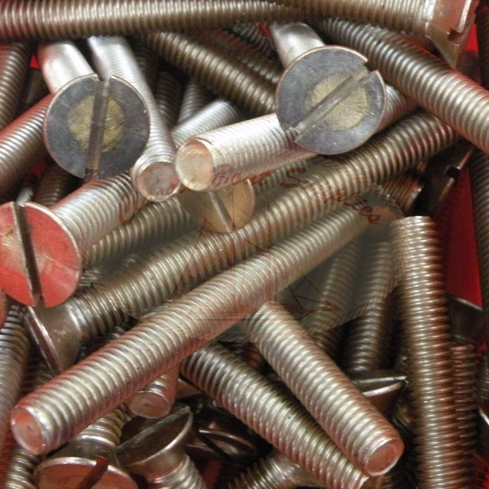 Silicon Bronze Machine Screws 3/8 x 3" Classic Boat Supplies