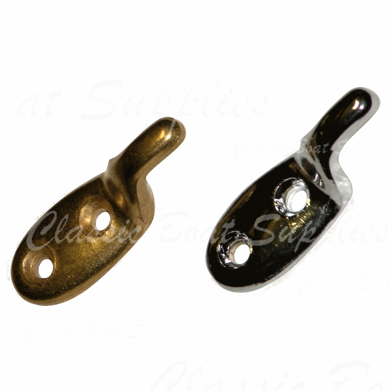 Brass Hook Small Classic Boat Supplies Australia