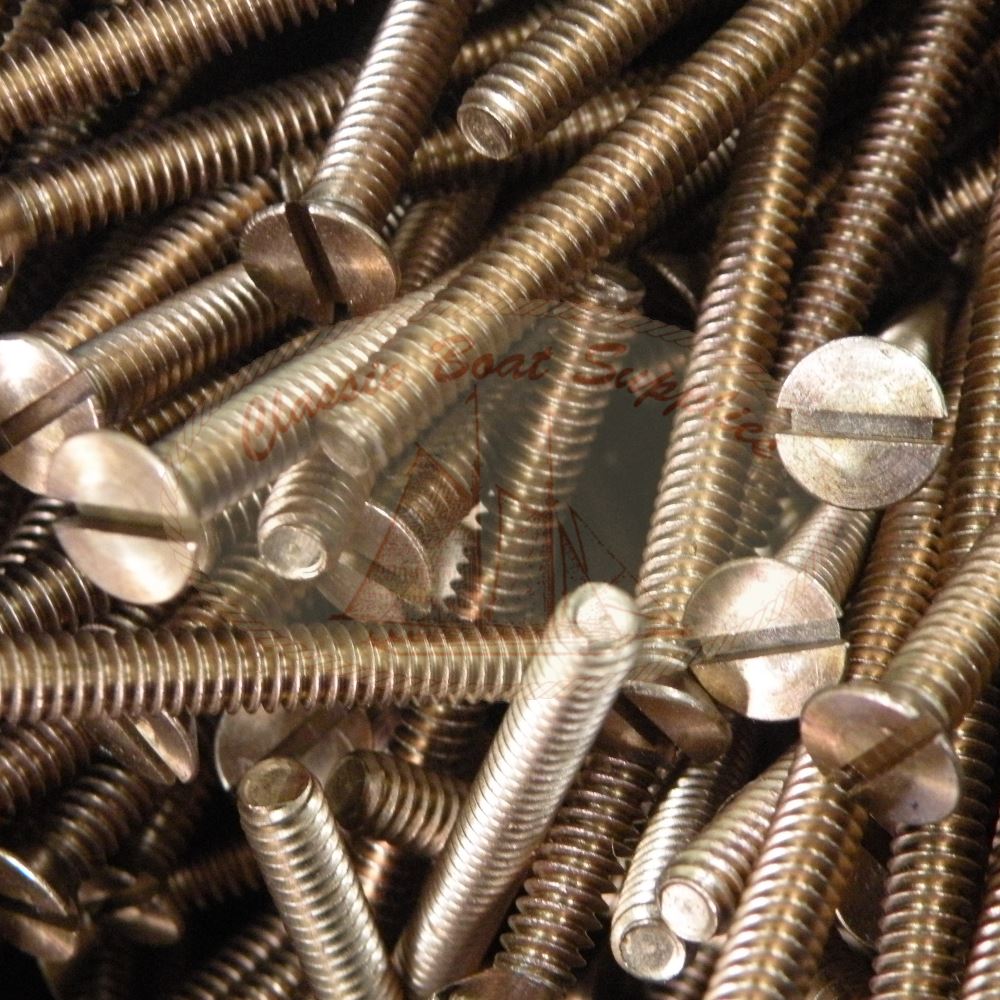 Silicon Bronze Machine Screws 3/16" Classic Boat Supplies