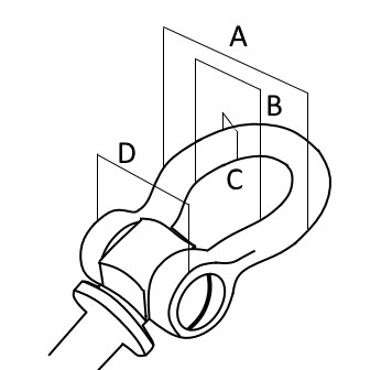 bronze deck shackle