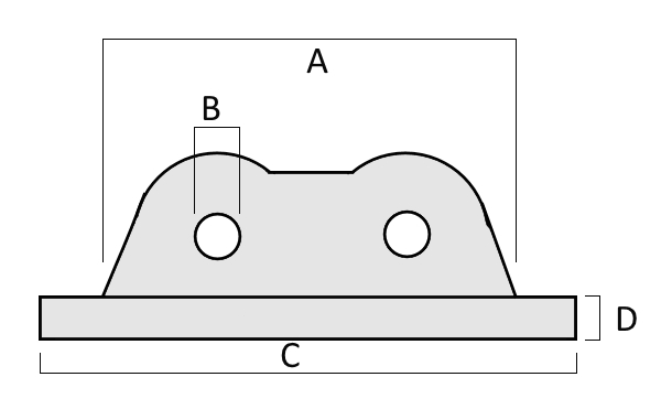 Spartan Marine Chain Plate