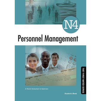 TVET First Personnel Management N4 Student's Book - ISBN 9781430800590