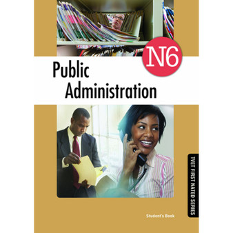 TVET First Public Administration N6 Student's Book - ISBN 9781430805144