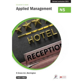 DIGITAL - TVET First Applied Management N5 Student's eBook (MEE e-reader) - ISBN 9781776336036