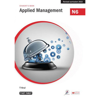 DIGITAL - TVET First Applied Management N6 Student's eBook (MEE e-reader) - ISBN 9781430810674