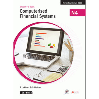 DIGITAL - TVET First Computerised Financial Systems N4 Student's eBook (Web PDF) - ISBN 9781430809715