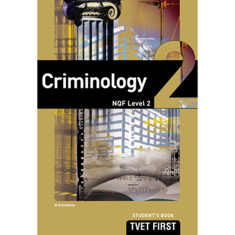 DIGITAL - TVET First Criminology NQF Level 2 Student's eBook (MEE e-reader) - ISBN 9781776336487