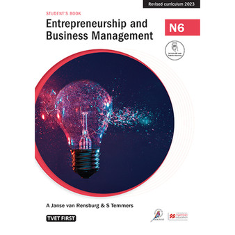 DIGITAL - TVET First Entrepreneurship and Business Management N6 Student's eBook (MEE e-reader) - ISBN 9781779974594
