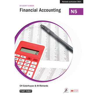 DIGITAL - TVET First Financial Accounting N5 Student's eBook (MEE e-reader) - ISBN 9781776337071
