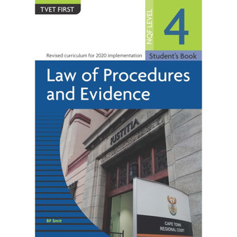 DIGITAL - TVET First Law of Procedures and Evidence NQF Level 4 Student's eBook (Web PDF) - ISBN 9781430808305