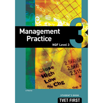 DIGITAL - TVET First Management Practice NQF Level 3 Student's eBook (Web PDF) - ISBN 9781430803799