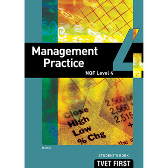 DIGITAL - TVET First Management Practice NQF Level 4 Student's eBook (Web PDF) - ISBN 9781430803546