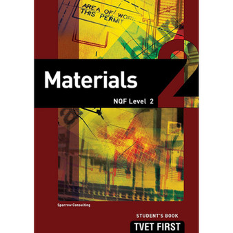 DIGITAL - TVET First Materials NQF Level 2 Student's eBook (MEE e-reader) - ISBN 9781776337798