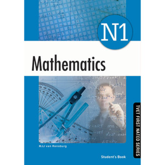 DIGITAL - TVET First Mathematics N1 Student's eBook (Web PDF) - ISBN 9781430804017
