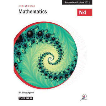 DIGITAL - TVET First Mathematics N4 Student's eBook (Web PDF) - ISBN 9781430809746
