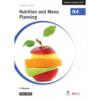 DIGITAL - TVET First Nutrition and Menu Planning N4 Student's eBook (MEE e-reader) - ISBN 9781770308688
