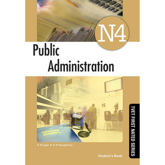 DIGITAL - TVET First Public Administration N4 Student's eBook (MEE e-reader) - ISBN 9781776338399