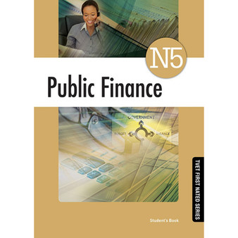 DIGITAL - TVET First Public Finance N5 Student's eBook (Web PDF) - ISBN 9781430804482