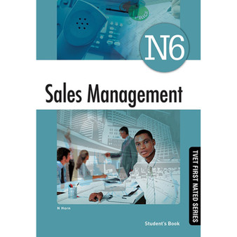 DIGITAL - TVET First Sales Management N6 Student's eBook (MEE e-reader) - ISBN 9781776338504