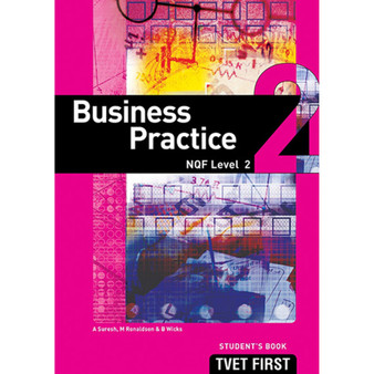 TVET First Business Practice NQF Level 2 Student's Book (previous edition) - ISBN 9781920075200