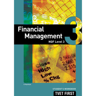 TVET First Financial Management NQF Level 3 Workbook (previous edition) - ISBN 9781920248321