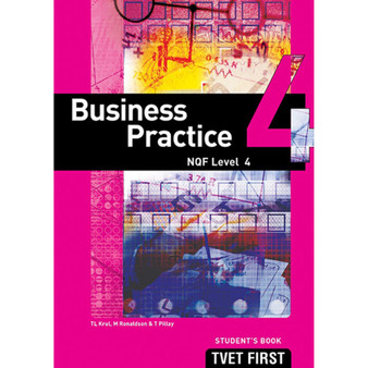 DIGITAL - TVET First Business Practice NQF Level 4 Student's eBook (Web PDF) - ISBN 9781430801498