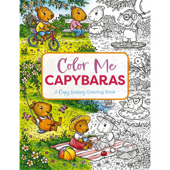 Color Me Capybaras: A Capy-tivating Coloring Book - ISBN 9781400340729