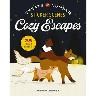 Cozy Escapes: Create by Number the: Sticker Scenes - ISBN 9781400359721