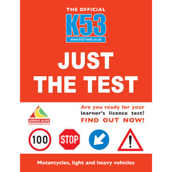 The Official K53 Just The Test - ISBN 9781432301989