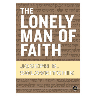 The Lonely Man of Faith - ISBN 9780385514088
