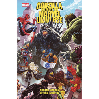 Godzilla Destroys the Marvel Universe - ISBN 9781302964894