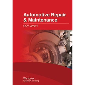 Sparrow Consulting Automotive Repair and Maintenance NC(V) Level 4 Workbook - ISBN 9780620631549