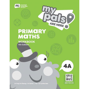 Marshall Cavendish My Pals Are Here! Primary Maths Grade 5 Workbook 4A (4th edition) - ISBN 9789815174908