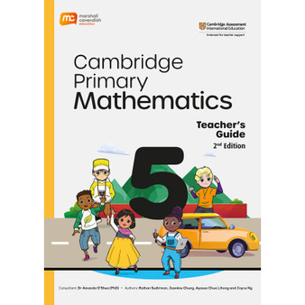Marshall Cavendish Cambridge Primary Mathematics Teacher's Guide 5 (2nd edition) - ISBN 9789814971256