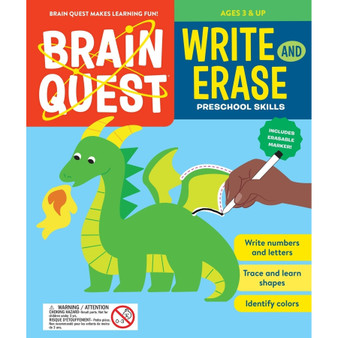 Brain Quest Write and Erase: Preschool Skills - ISBN 9781523528554