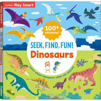 Seek, Find, Fun! Dinosaurs - ISBN 9784056212518
