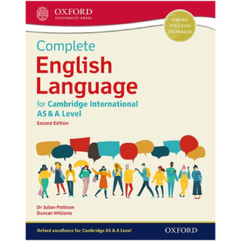 Oxford Complete English Language for Cambridge International AS and A Level Student Book (2nd edition) - ISBN 9780198445760