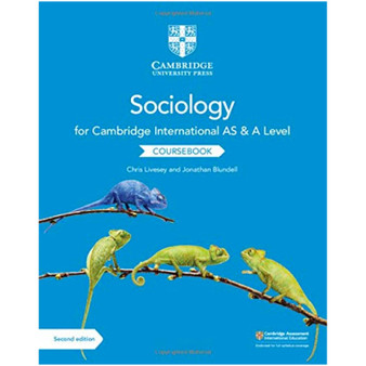 Cambridge International AS and A Level Sociology Coursebook (2nd edition) - ISBN 9781108739818