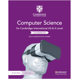 Cambridge International AS and A Level Computer Science Coursebook with Cambridge Elevate Edition (2 Years) - ISBN 9781108568326