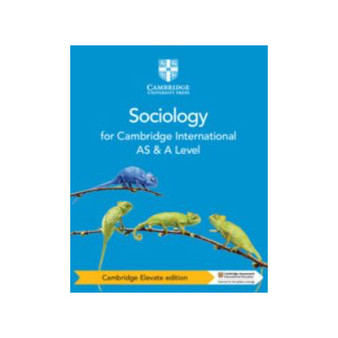 Cambridge International AS & A Level Sociology Coursebook Cambridge Elevate Edition (2 Year) Second Edition - ISBN 9781108739832