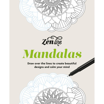Zenline Mandalas: Draw over the Lines to Create Beautiful Designs and Calm Your Mind - ISBN 9781840919936
