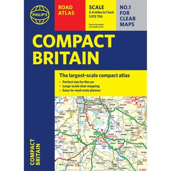 Philip’s Compact Britain Road Atlas - ISBN 9781849077200
