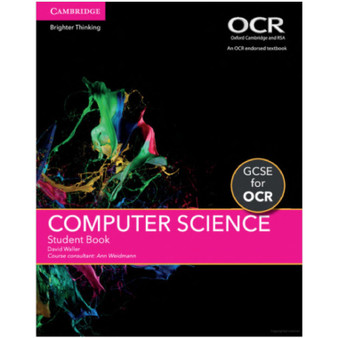 GCSE Computer Science for OCR Student Book with Digital Access (2 Years) Updated Edition - ISBN 9781108873932
 