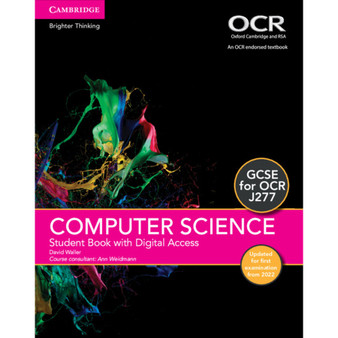 GCSE Computer Science for OCR Student Book with Digital Access (2 Years) Updated Edition - ISBN 9781108873932